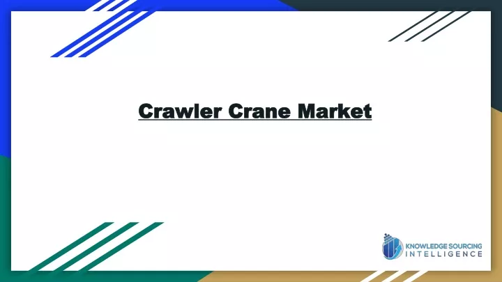 crawler crane market