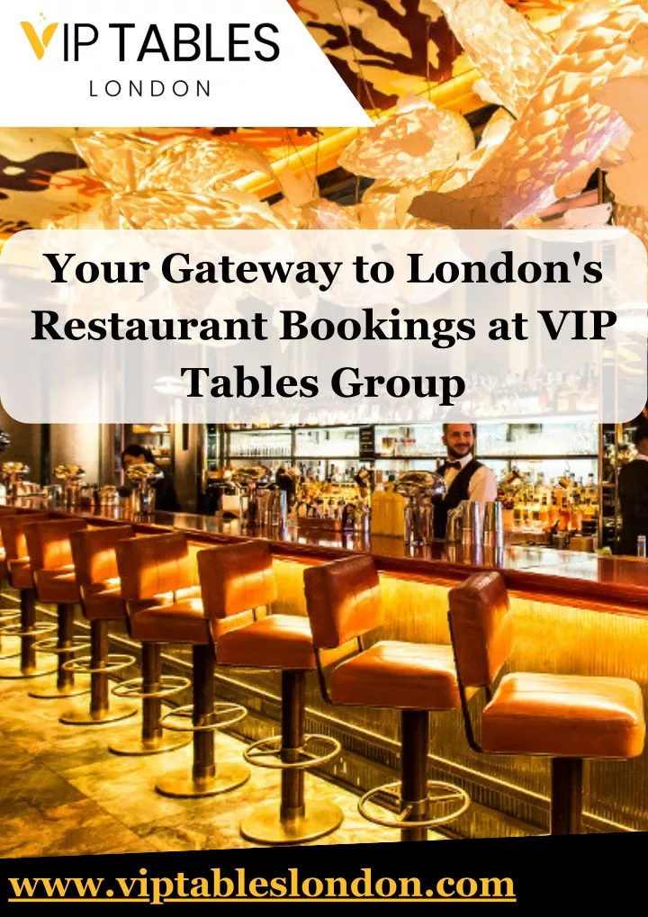 your gateway to london s restaurant bookings