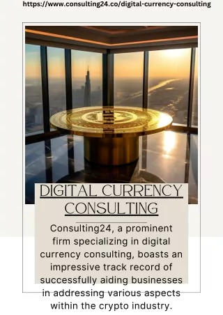 Digital Currency Consulting