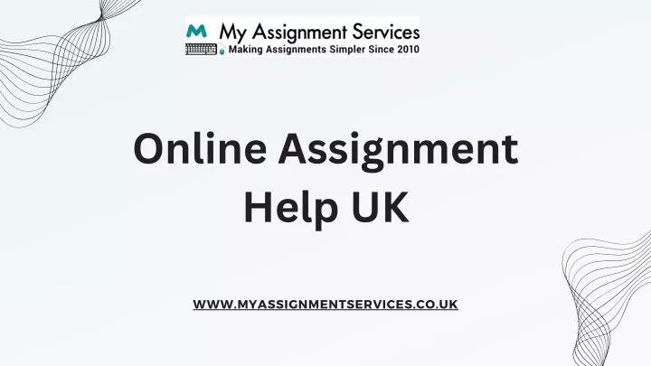 online assignment help uk