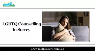 LGBTQ Counselling in Surrey