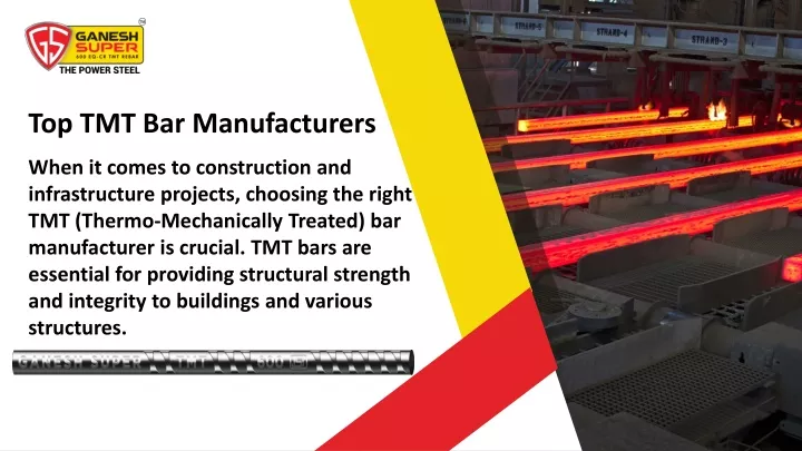 top tmt bar manufacturers