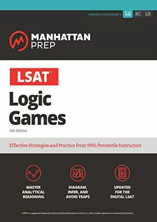 PDF_ LSAT Logic Games (Manhattan Prep LSAT Strategy Guides)