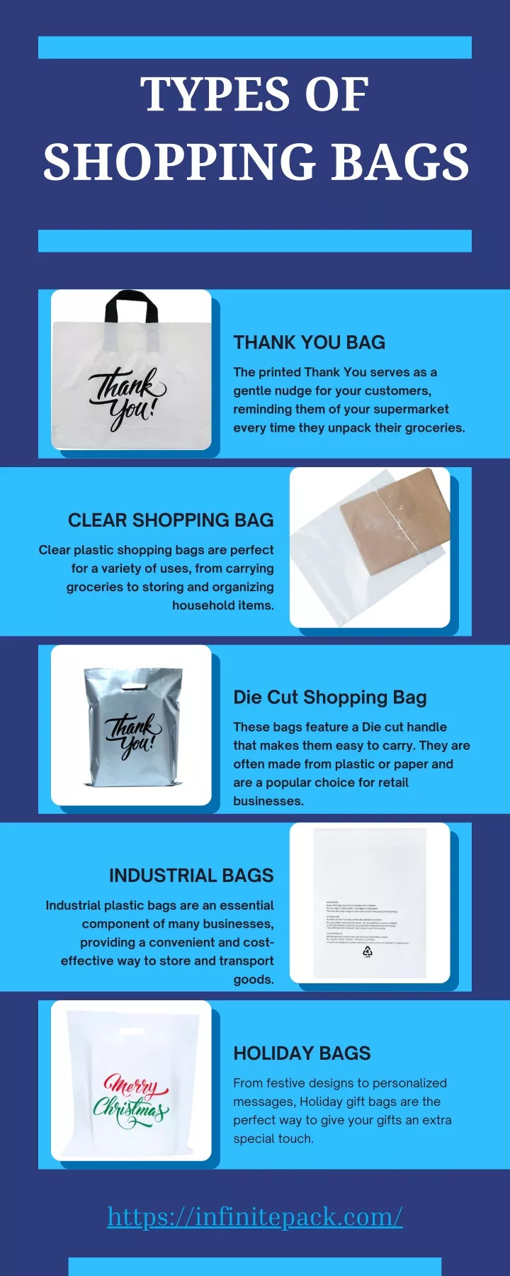 types of shopping bags