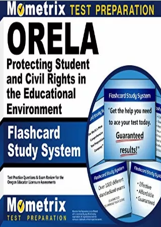 Read ebook [PDF] ORELA Protecting Student and Civil Rights in the Educational Environment