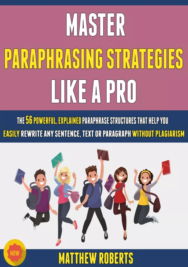 paraphrasing strategies pdf