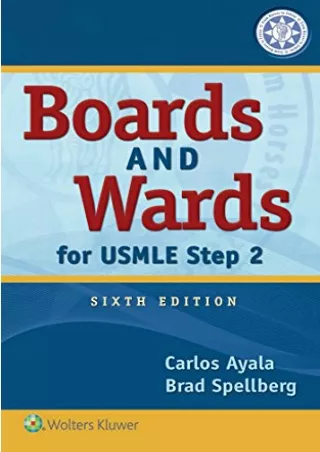 [READ DOWNLOAD] Boards and Wards for USMLE Step 2