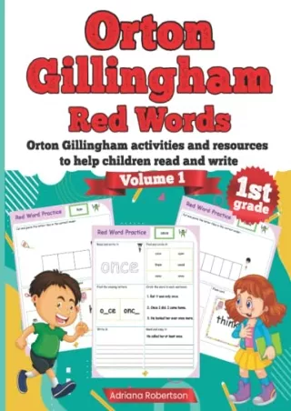 [PDF] DOWNLOAD Orton Gillingham Tools For Kids With Dyslexia. 100 activities to help children