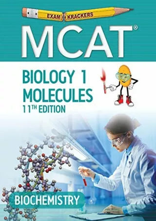 [READ DOWNLOAD] Examkrackers Mcat Biology: Biochemistry