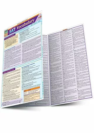 get [PDF] Download Sat Vocabulary (Quick Study Academic)