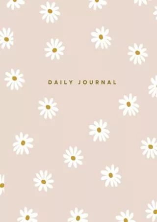 Read ebook [PDF] Floral Aesthetic Modern Journal/Notebook - Regular Size, Blush| Premium