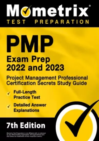 get [PDF] Download PMP Exam Prep 2022 and 2023: Project Management Professional Certification