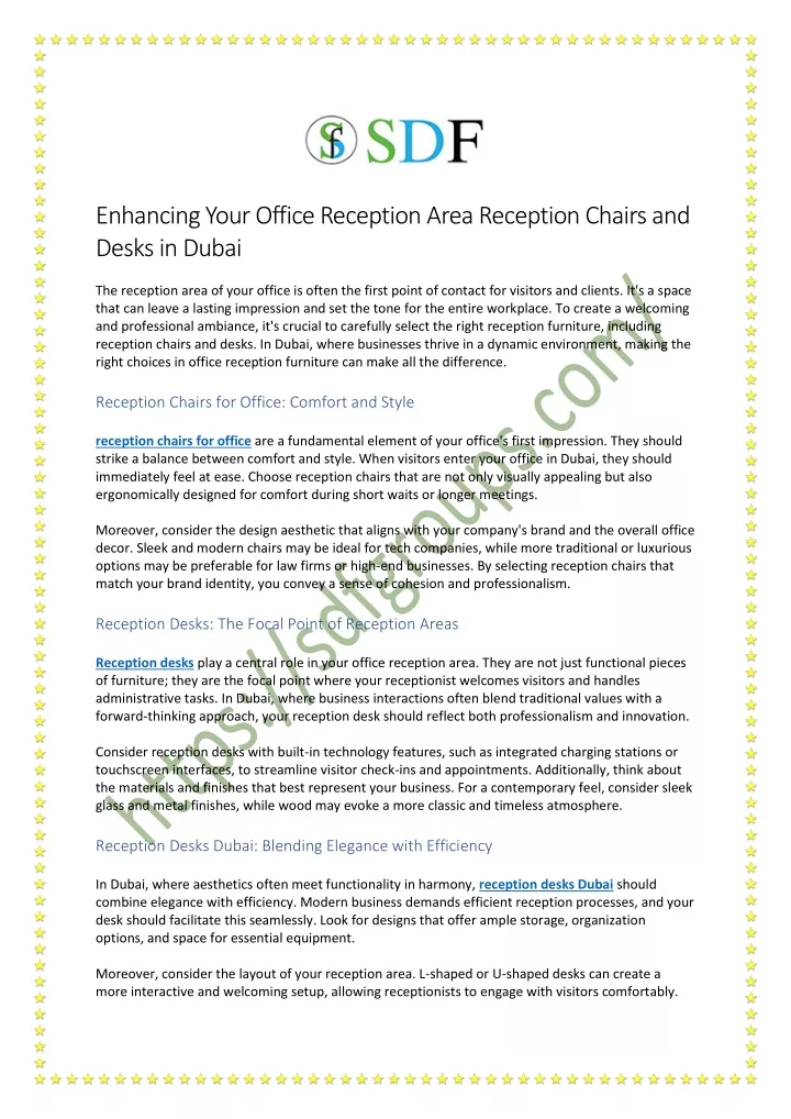 enhancing your office reception area reception