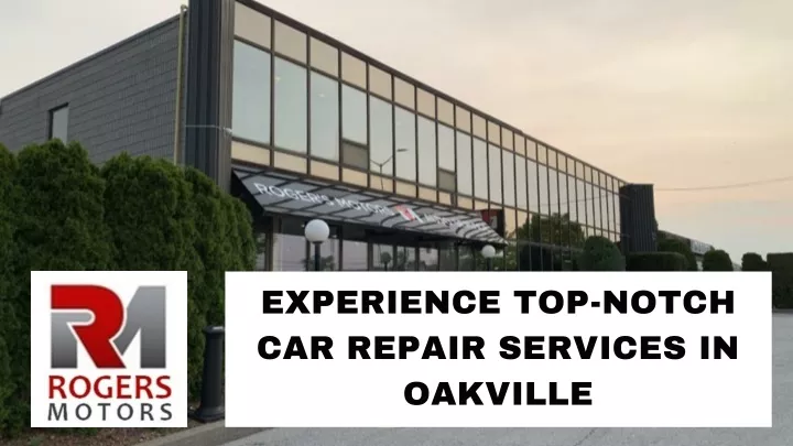 experience top notch car repair services