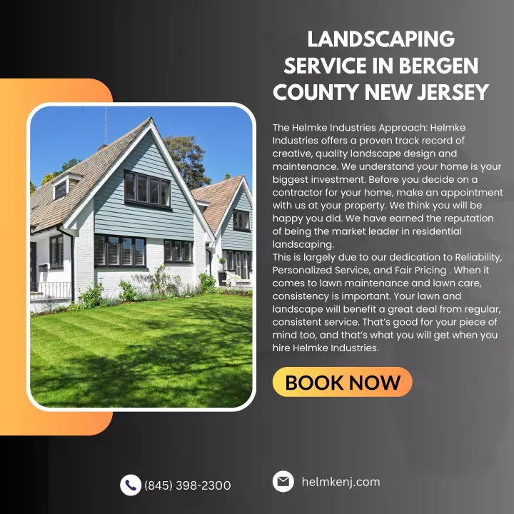 landscaping service in bergen county new jersey