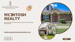 Real estate agency for home sell Savannah
