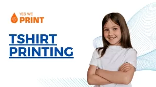 Tshirt Printing - Yes We Print