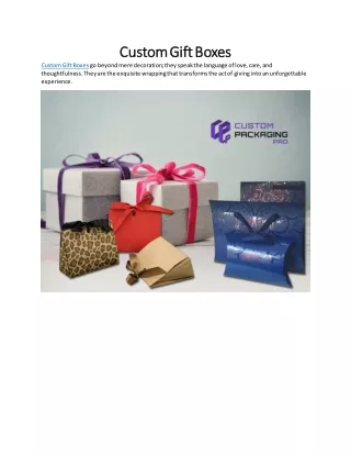 custom gift boxes custom gift boxes