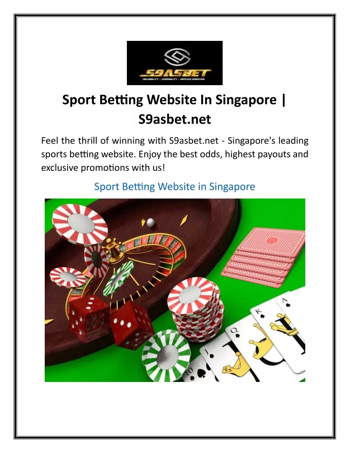 sport betting website in singapore s9asbet net