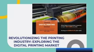 Digital Printing Market Size and Share Analysis, 2021–2028