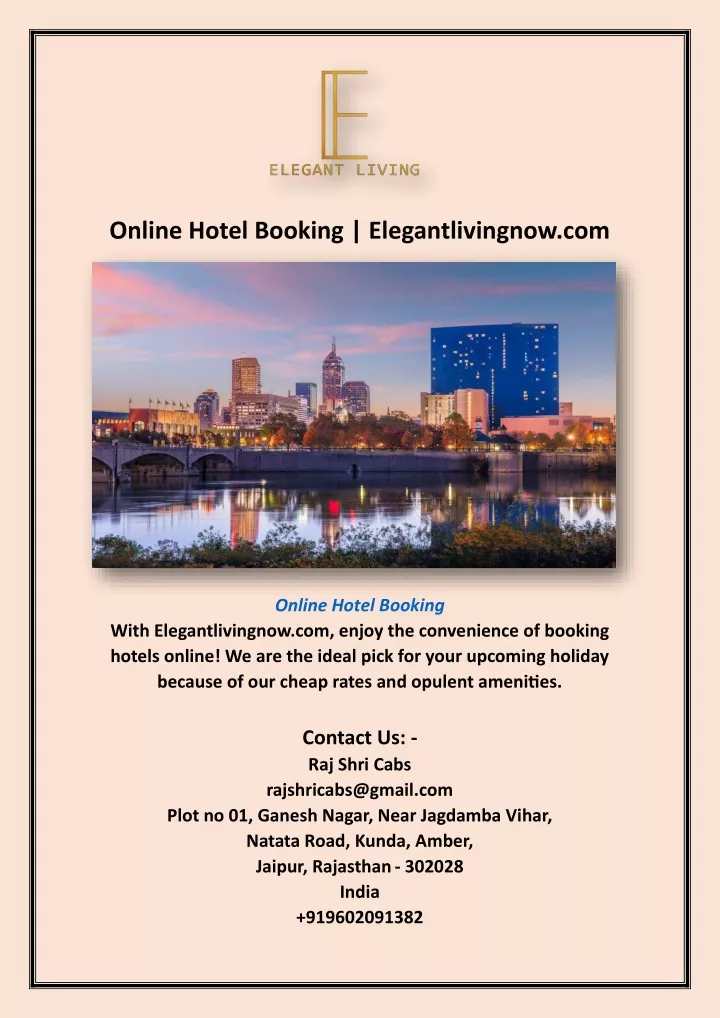 online hotel booking elegantlivingnow com