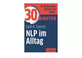 Ebook download 30 Minuten NLP im Alltag German Edition  free acces