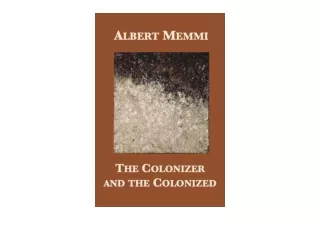 Download The Colonizer and the Colonized for ipad