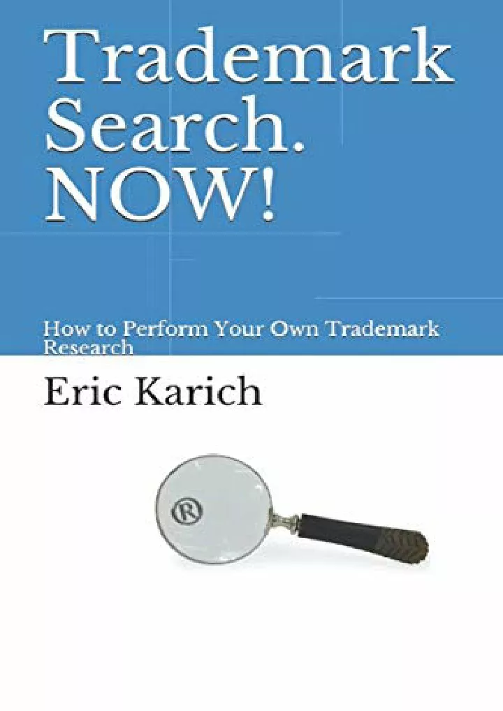 trademark search now how to perform your