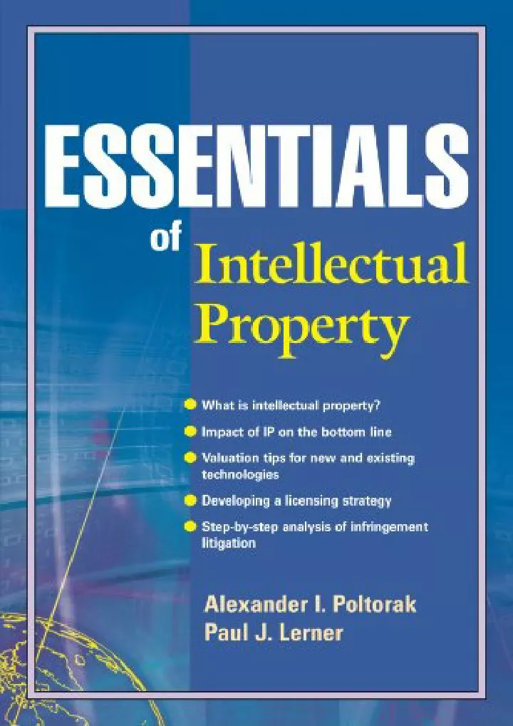 essentials of intellectual property essentials