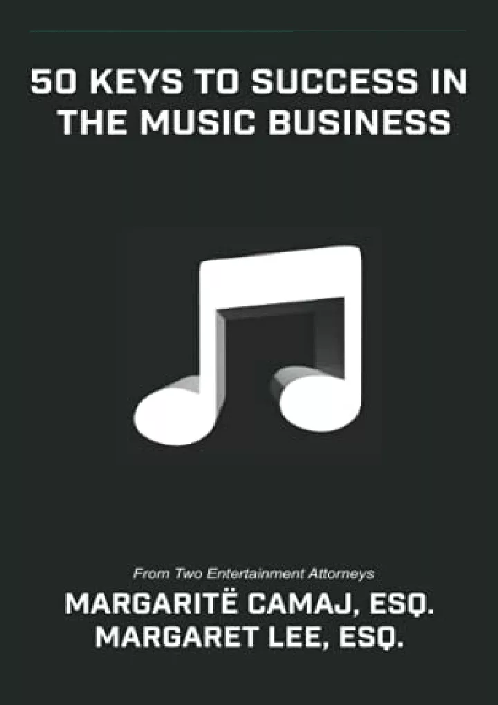 50 keys to success in the music business from