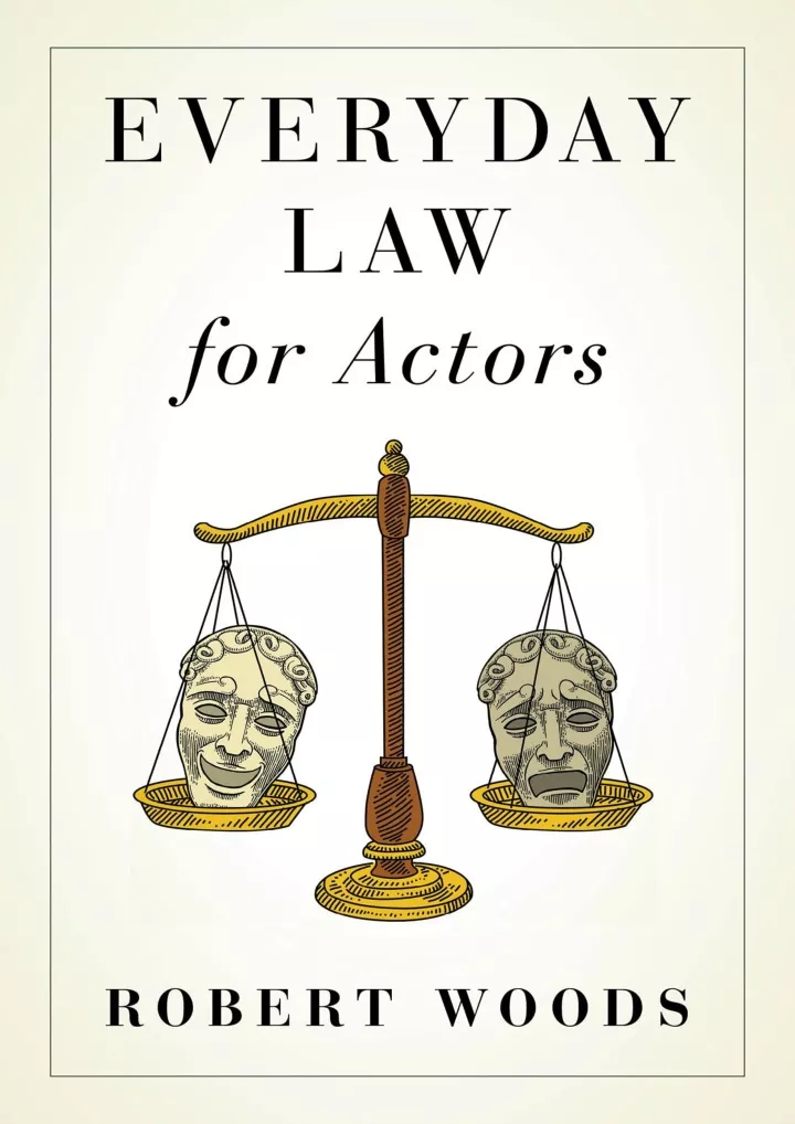everyday law for actors download pdf read
