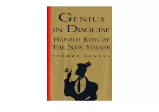 Kindle online PDF Genius in Disguise Harold Ross of The New Yorker full