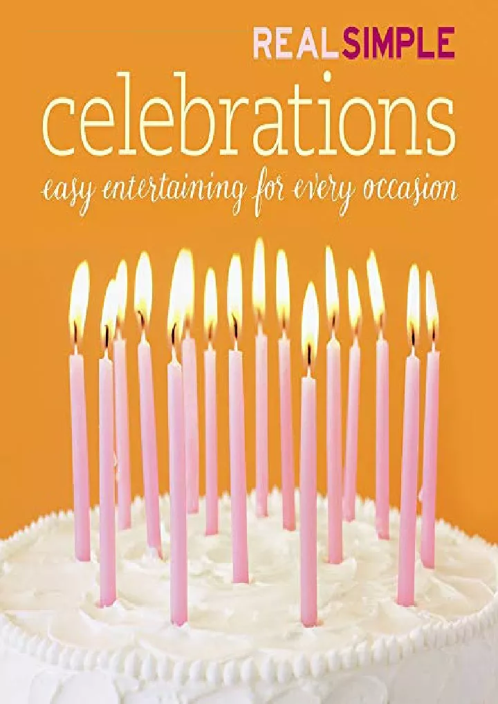 real simple celebrations download pdf read real