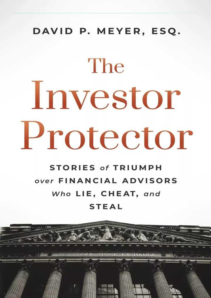 the investor protector stories of triumph over