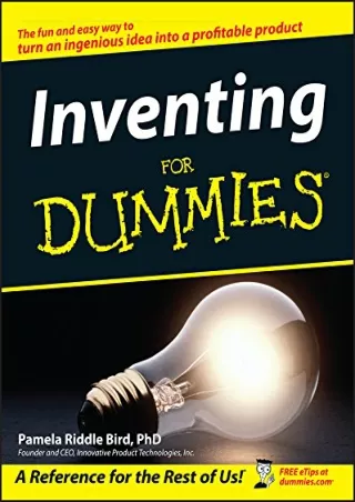 READ [PDF] Inventing For Dummies android
