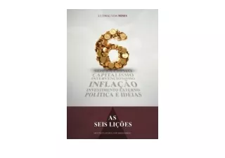 PDF read online As seis licões Portuguese Edition  for ipad