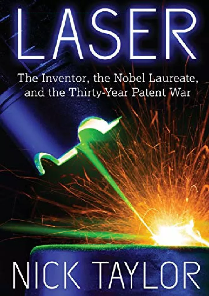 laser the inventor the nobel laureate