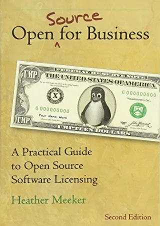 [PDF] READ Free Open (Source) for Business: A Practical Guide to Open Sourc