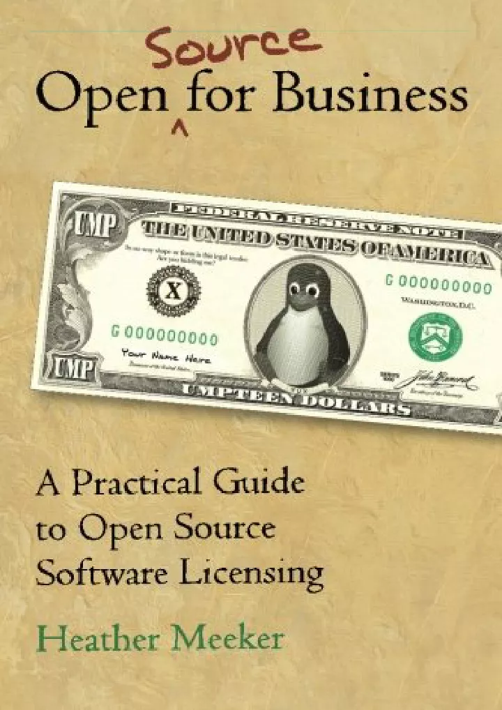 open source for business a practical guide