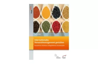 Kindle online PDF Internationales Personalmanagement gestalten Perspektiven Stru