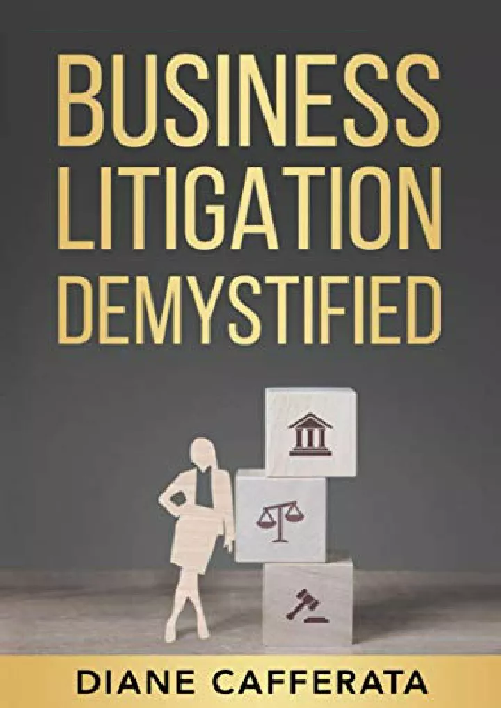 business litigation demystified download pdf read