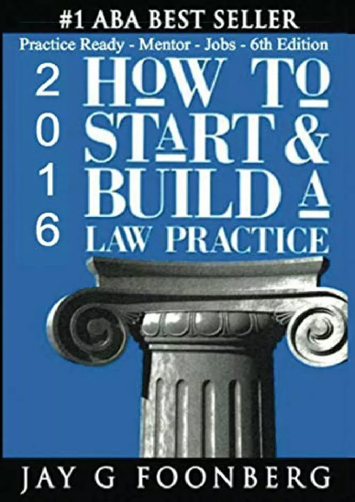 how to start build a law practice practice ready