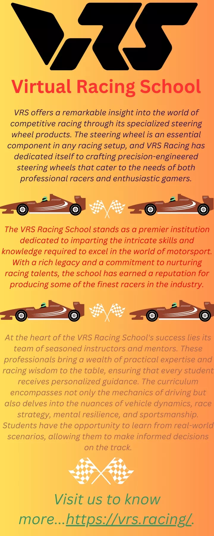 virtual racing school