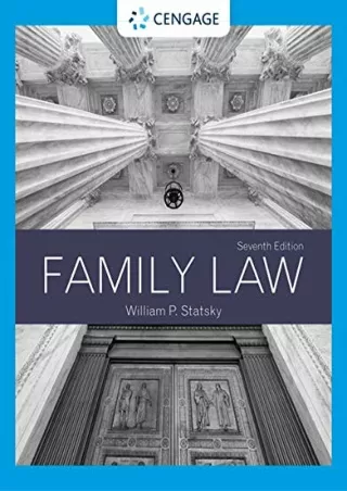 [PDF] DOWNLOAD FREE Family Law (MindTap Course List) ipad