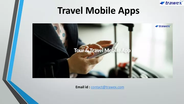 travel mobile apps