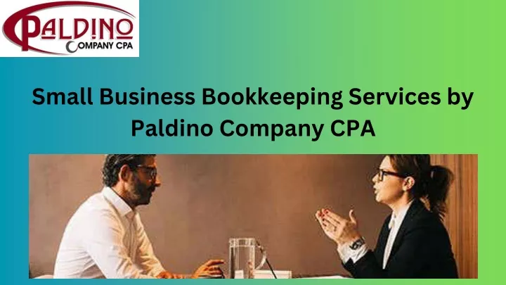 small business bookkeeping services by paldino