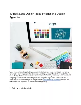 10 Best Logo Design Ideas by Brisbane Design Agencies
