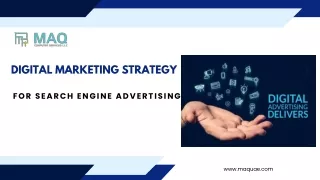 Digital Marketing Strategy For Search Engine Advertising