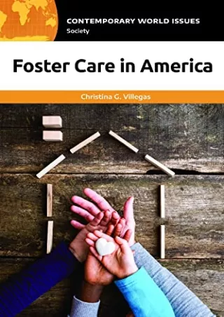 Pdf Ebook Foster Care in America: A Reference Handbook (Contemporary World Issues)