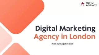 Digital Marketing Creative Agency in London | Roku Agency